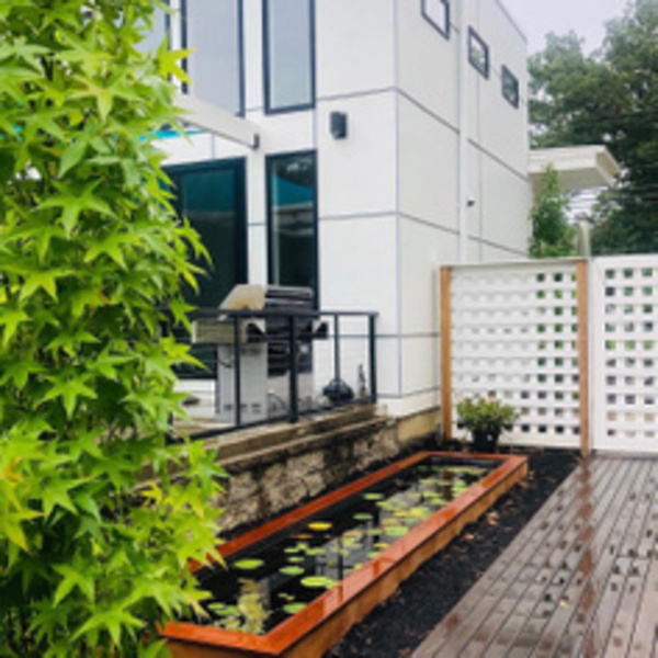 140 walkway pond
