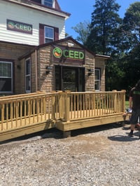 New ramp for Ceeds front entrance , Brookhave, NY 